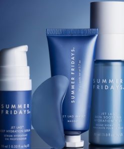 Summer Fridays Jet Lag™ Essentials - Mini Hydrating Skin Care Set With Jet Lag™ Mask, Eye Patches, Deep Hydration Face Serum & Hydration Mist - Travel Size Skincare Kit & Gift...