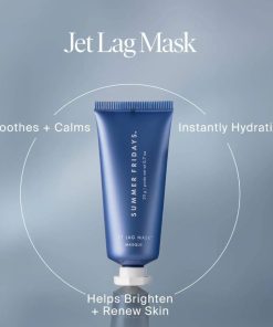 Summer Fridays Jet Lag™ Essentials - Mini Hydrating Skin Care Set With Jet Lag™ Mask, Eye Patches, Deep Hydration Face Serum & Hydration Mist - Travel Size Skincare Kit & Gift...