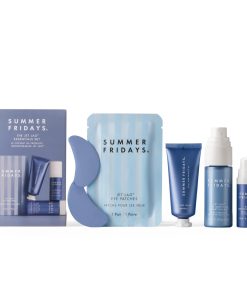 Summer Fridays Jet Lag™ Essentials - Mini Hydrating Skin Care Set With Jet Lag™ Mask, Eye Patches, Deep Hydration Face Serum & Hydration Mist - Travel Size Skincare Kit & Gift...