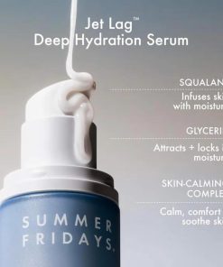 Summer Fridays Jet Lag™ Essentials - Mini Hydrating Skin Care Set With Jet Lag™ Mask, Eye Patches, Deep Hydration Face Serum & Hydration Mist - Travel Size Skincare Kit & Gift...