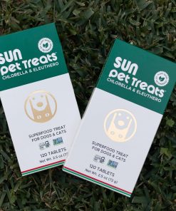 Sun Chlorella Pet Treats, Chlorella & Eleuthero Daily Supplement, 120 Bites 27 Sun Chlorella Pet Treats, Chlorella & Eleuthero Daily Supplement, 120 Bites