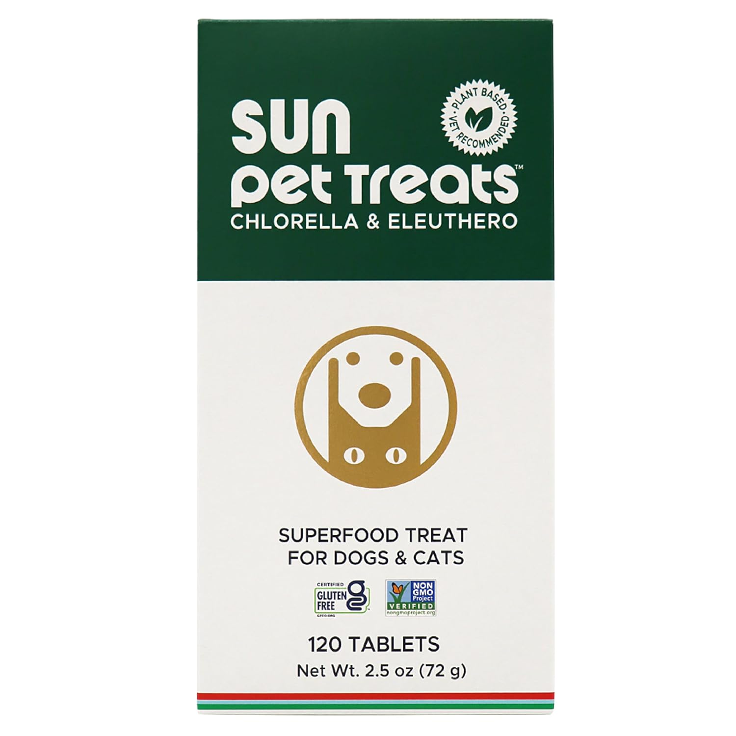 Sun Chlorella Pet Treats, Chlorella & Eleuthero Daily Supplement, 120 Bites 11 Sun Chlorella Pet Treats, Chlorella & Eleuthero Daily Supplement, 120 Bites