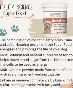 Super Food for Dogs - Multi-Vitamin and Mineral Supplement