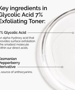 The Ordinary Glycolic Acid 7% Exfoliating Toner, Brightening and Smoothing Daily Toner for More Even-Looking Skin Tone 23 The Ordinary Glycolic Acid 7% Exfoliating Toner, Brightening and Smoothing Daily Toner for More Even-Looking Skin Tone