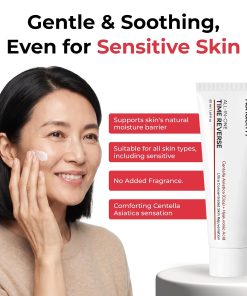 Time Reverse Cream, Korean Skin Care Face Moisturizer, 1.69 Fl Oz