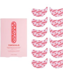 Topicals, Faded Brightening Under Eye Masks, Depuffs & Brightens, Set of 6
