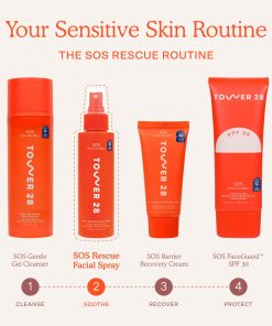 Tower 28 SOS Daily Rescue Soothing Hypochlorous Acid Spray for Face (4 oz)-Bitadi