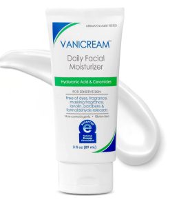 Vanicream Daily Facial Moisturizer, Lightweight, Non-Greasy, 3 Fl Oz