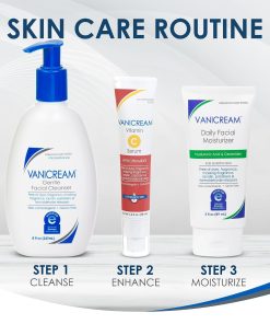 Vanicream Daily Facial Moisturizer, Lightweight, Non-Greasy, 3 Fl Oz