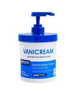 Vanicream Moisturizing Cream, Body & Face Moisturizer, 16 Oz Pump Dispenser