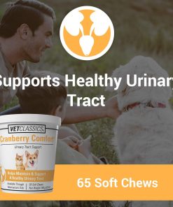 Vet Classics Cranberry Urinary Tract Supplement for Dogs & Cats - 65 Ct