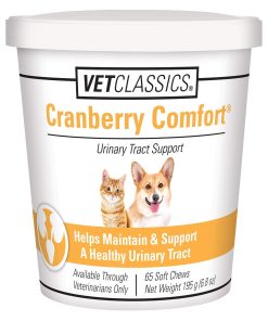 Vet Classics Cranberry Urinary Tract Supplement for Dogs & Cats - 65 Ct