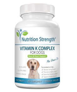 Vitamin K for Dogs | K1 & K2 (MK4 + MK7) + Vitamin D3