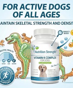 Vitamin K for Dogs | K1 & K2 (MK4 + MK7) + Vitamin D3 22 Vitamin K for Dogs | K1 & K2 (MK4 + MK7) + Vitamin D3