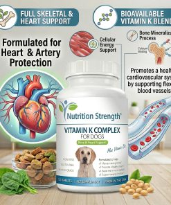 Vitamin K for Dogs | K1 & K2 (MK4 + MK7) + Vitamin D3 24 Vitamin K for Dogs | K1 & K2 (MK4 + MK7) + Vitamin D3