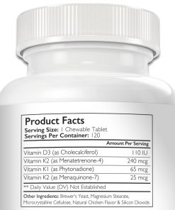 Vitamin K for Dogs | K1 & K2 (MK4 + MK7) + Vitamin D3 27 Vitamin K for Dogs | K1 & K2 (MK4 + MK7) + Vitamin D3
