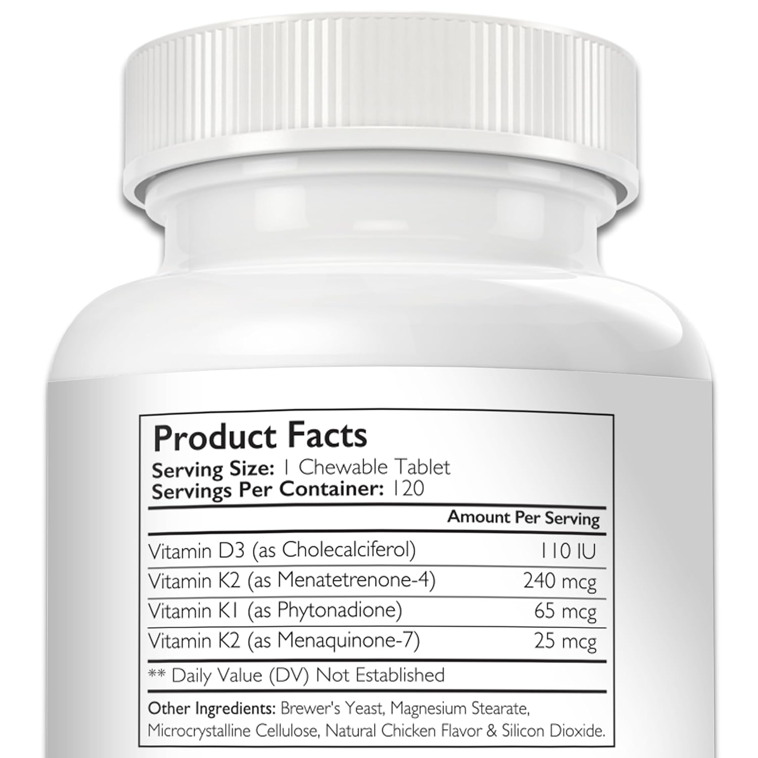 Vitamin K for Dogs | K1 & K2 (MK4 + MK7) + Vitamin D3 19 Vitamin K for Dogs | K1 & K2 (MK4 + MK7) + Vitamin D3