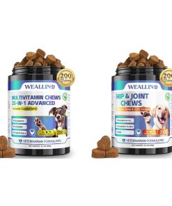 WEALLIN Dog Vitamins & Joint Supplement for Dogs