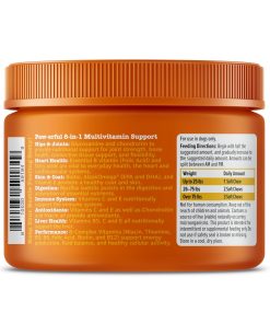 Zesty Paws Dog Multivitamin, Chewable Dog Vitamins and Supplements for Hip & Joints, Skin & Coat, Omega 3 Fish Oil for Dogs- Senior & Puppy Multivitamin - Chicken Mini Bites-...