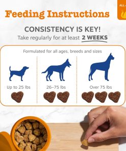 Zesty Paws Dog Multivitamin, Chewable Dog Vitamins and Supplements for Hip & Joints, Skin & Coat, Omega 3 Fish Oil for Dogs- Senior & Puppy Multivitamin - Chicken- 250ct (Pack...