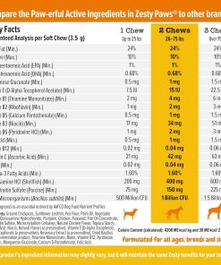 Zesty Paws Multivitamin Bites + Multivitamin Powder for Dogs 20 Zesty Paws Multivitamin Bites + Multivitamin Powder for Dogs
