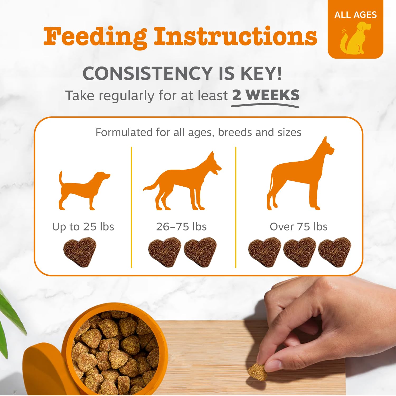 Zesty Paws Probiotic Bites Pumpkin + Multivitamin Powder for Dogs 14 Zesty Paws Probiotic Bites Pumpkin + Multivitamin Powder for Dogs