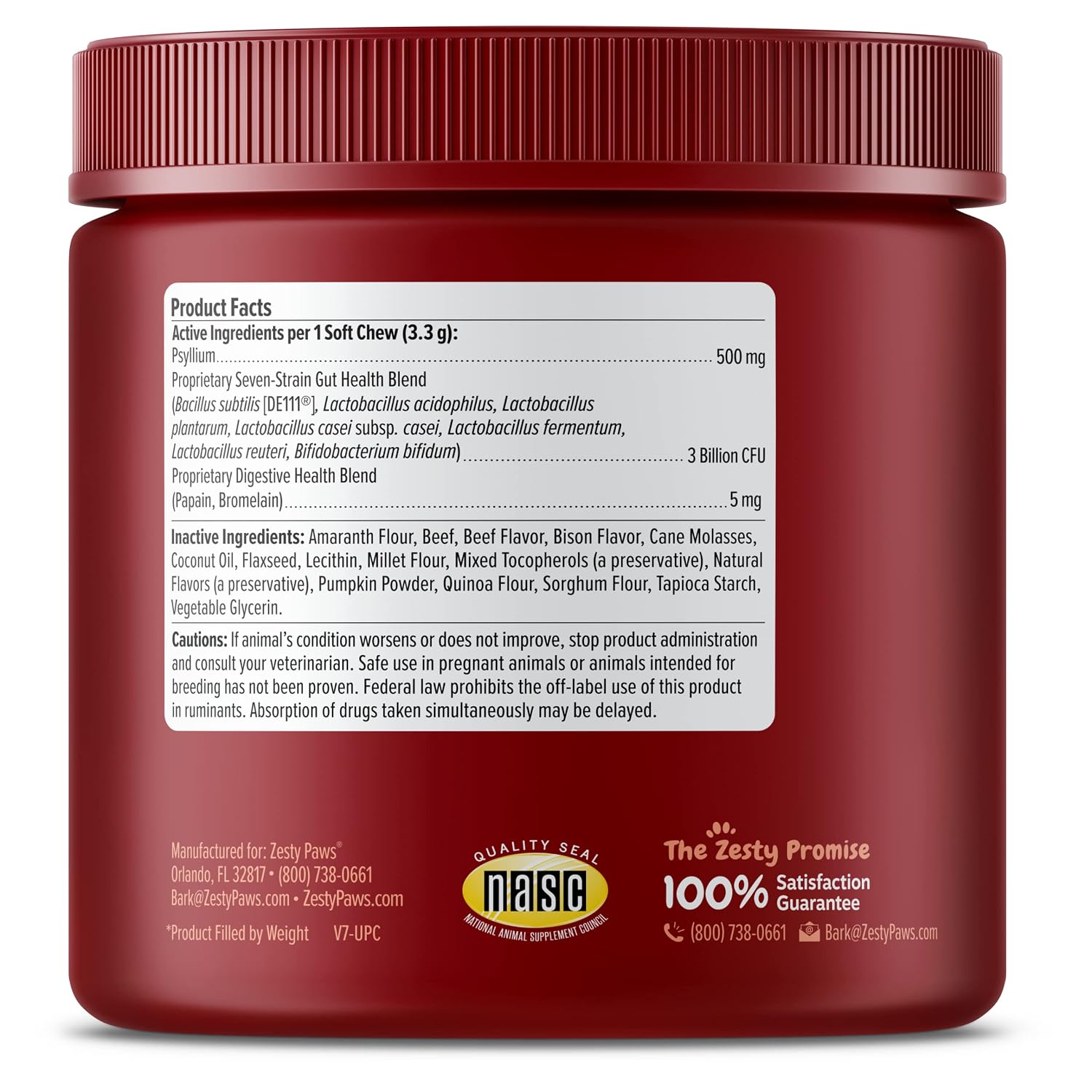 Zesty Paws Probiotics for Dogs, Digestive Enzymes Gut Flora, Digestive Health, Diarrhea & Bowel Support, DE111, Dog Probiotics Soft Chew for Pet Immune System, Chicken, 90 Ct... 18 Zesty Paws Probiotics for Dogs, Digestive Enzymes Gut Flora, Digestive Health, Diarrhea & Bowel Support, DE111, Dog Probiotics Soft Chew for Pet Immune System, Chicken, 90 Ct...