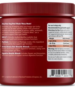 Zesty Paws Probiotics for Dogs, Digestive Enzymes Gut Flora, Digestive Health, Diarrhea & Bowel Support, DE111, Dog Probiotics Soft Chew for Pet Immune System, Chicken, 90 Ct... 28 Zesty Paws Probiotics for Dogs, Digestive Enzymes Gut Flora, Digestive Health, Diarrhea & Bowel Support, DE111, Dog Probiotics Soft Chew for Pet Immune System, Chicken, 90 Ct...