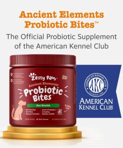 Zesty Paws Probiotics for Dogs, Digestive Enzymes Gut Flora, Digestive Health, Diarrhea & Bowel Support, DE111, Dog Probiotics Soft Chew for Pet Immune System, Chicken, 90 Ct... 29 Zesty Paws Probiotics for Dogs, Digestive Enzymes Gut Flora, Digestive Health, Diarrhea & Bowel Support, DE111, Dog Probiotics Soft Chew for Pet Immune System, Chicken, 90 Ct...
