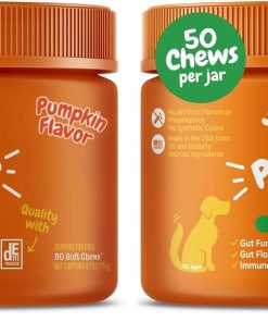 Zesty Paws Probiotics for Dogs, Digestive Enzymes Gut Flora, Digestive Health, Diarrhea & Bowel Support, DE111, Dog Probiotics Soft Chew for Pet Immune System, Chicken, 50 Ct...