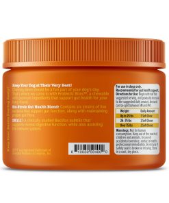 Zesty Paws Probiotics for Dogs, Digestive Enzymes Gut Flora, Digestive Health, Diarrhea & Bowel Support, DE111, Dog Probiotics Soft Chew for Pet Immune System, Chicken, 50 Ct...