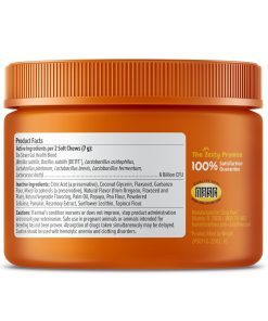 Zesty Paws Probiotics for Dogs, Digestive Enzymes Gut Flora, Digestive Health, Diarrhea & Bowel Support, DE111, Dog Probiotics Soft Chew for Pet Immune System, Chicken, 50 Ct...